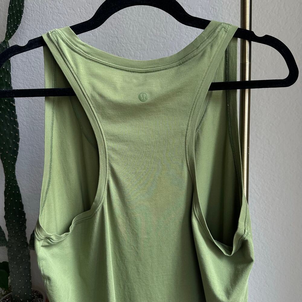 Lululemon Green Razorback Tank Top - Picture 4 of 5